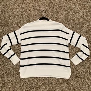 Black and White Striped Swearer